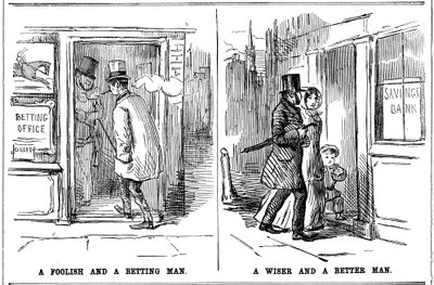 Un uomo sciocco e un uomo scommettitore e un uomo saggio e un uomo migliore, 1852 da Unbekannt