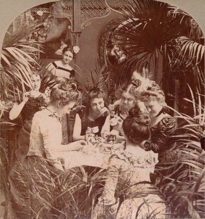 Una fortuna in una tazza di tè, 1901 da Unbekannt