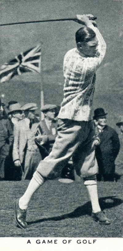 Una partita di golf, 1924 1937 da Unbekannt