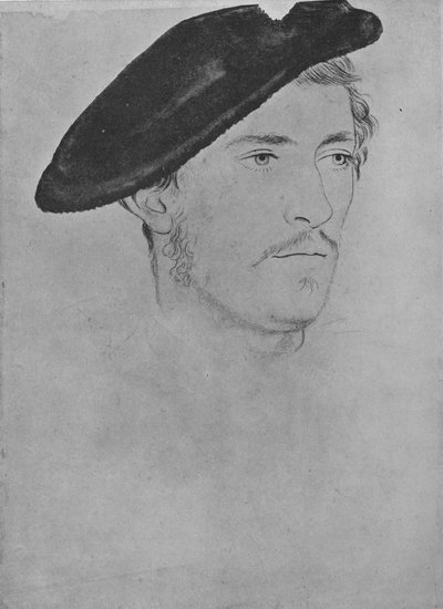 Un gentiluomo: sconosciuto non di Holbein, XVI secolo, 1945 da Unbekannt
