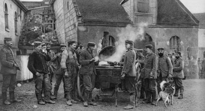 Una cucina da campo dell