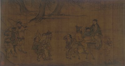 Un gruppo di operai itineranti, 1368-1644 da Unbekannt