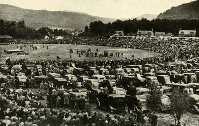 Un raduno delle Highland a Braemar, c1948 da Unbekannt