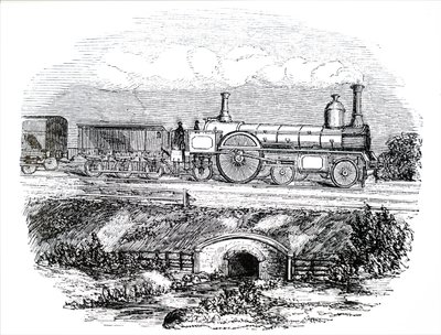 Una locomotiva passeggeri LNWR No 223 da Unbekannt