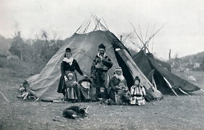 Accampamento lappone da Unbekannt