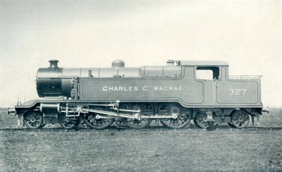 Una grande locomotiva a serbatoio, 1922 da Unbekannt