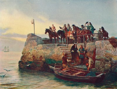 Una causa persa: la fuga di Giacomo II dopo la battaglia del Boyne da Unbekannt