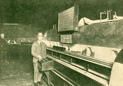 Modello della ferrovia del tubo dell