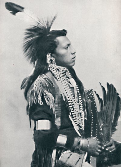 Profilo di un capo indiano nordamericano, 1912 da Unbekannt