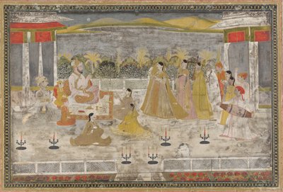 Scena di palazzo da Unbekannt