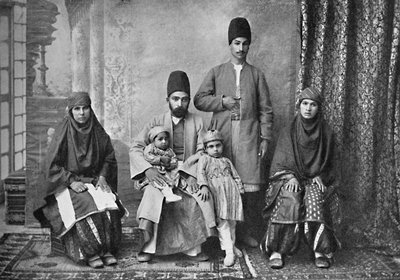 Una famiglia persiana Parsi, 1902 da Unbekannt