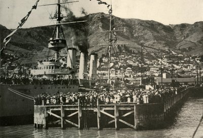 Una fotografia scattata dal Nimrod...Lyttelton da Unbekannt