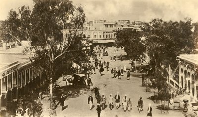 Una parte del Sadar Bazar, Rawalpindi - Vista dal Massy Gate da Unbekannt