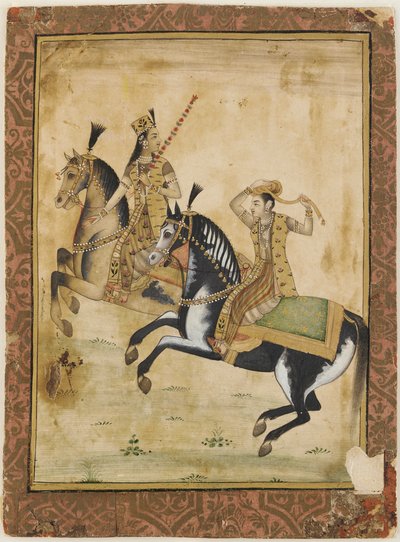 Un Principe e una Principessa a Cavallo da Unbekannt