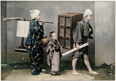 Un trasloco, c1890 da Unbekannt