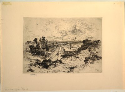 Una strada vicino al mare, Easthampton, New York da Unbekannt