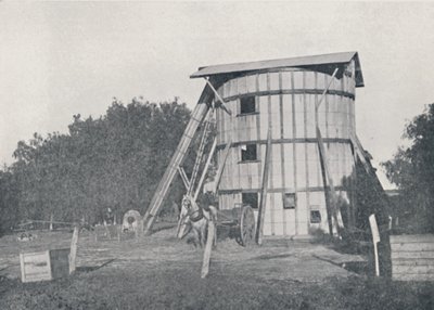 Un silo, vicino a Mildura, Victoria, 1923 da Unbekannt