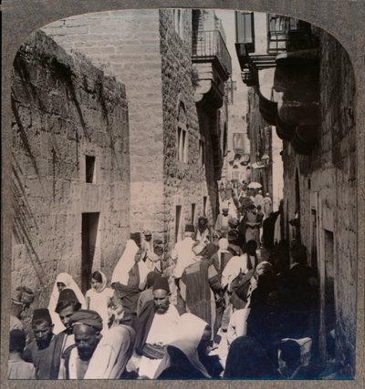 Una strada a Betlemme da Unbekannt