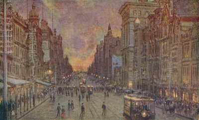 Una strada a Melbourne da Unbekannt