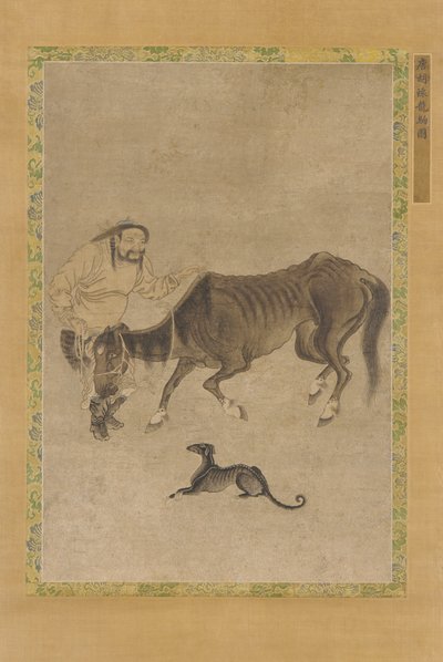 Un Tartaro, un cavallo magro e un cane da Unbekannt