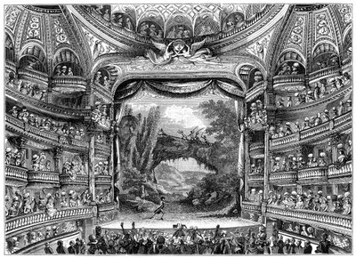 Una varietà di divertimenti, Teatro Francese da Unbekannt