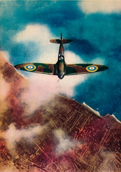 Un Vickers Supermarine Spitfire, 1940 da Unbekannt