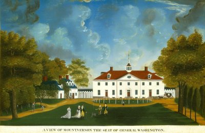 Veduta di Mount Vernon da Unbekannt