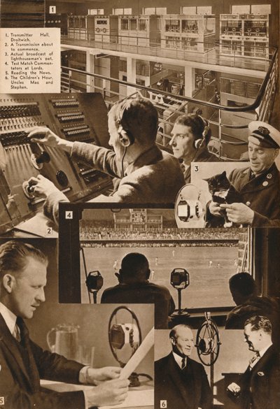 Una visita alla BBC 1-6, 1937 da Unbekannt