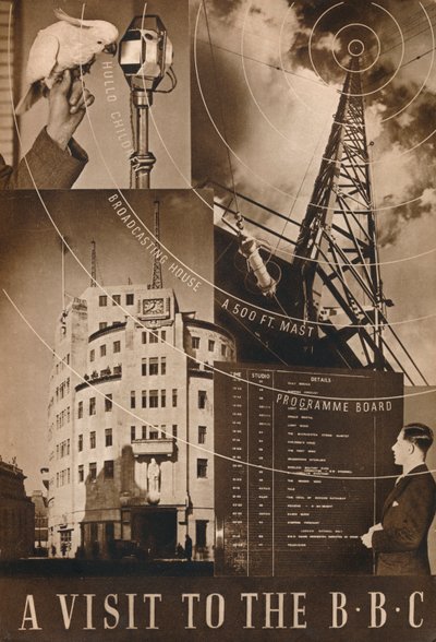 Una visita alla BBC, 1937 da Unbekannt