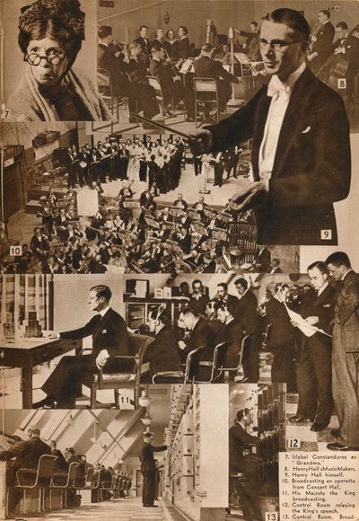 Una visita alla BBC 7-13, 1937 da Unbekannt
