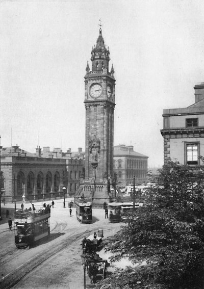 Un noto punto di riferimento di Belfast, 1910 da Unbekannt