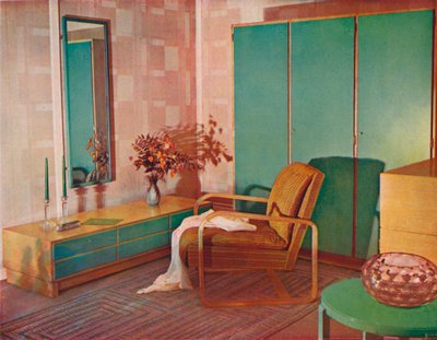 Un angolo della sala espositiva di Henry Stone & Son di Banbury, 1935 da Unbekannt
