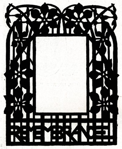 Progetto per una cornice intitolata Margery Daw, 1898 da Unbekannt