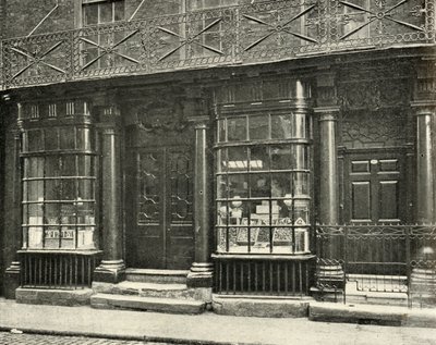 Un bel negozio in Artillery Row, Houndsditch, Londra, della seconda metà del XVIII secolo da Unbekannt