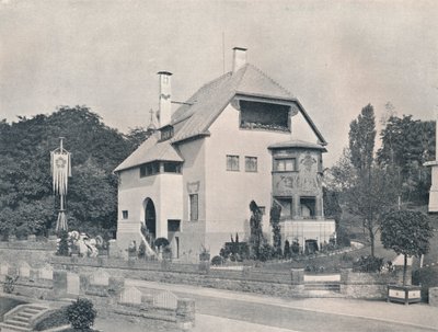 Una casa progettata da Hans Christiansen da Unbekannt