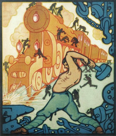 Uno sforzo comune solleverà il paese dalle rovine, 1920s da Unbekannt