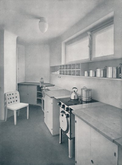 Una cucina progettata dal Professor Oswald Haerdtl, Vienna, 1935 da Unbekannt