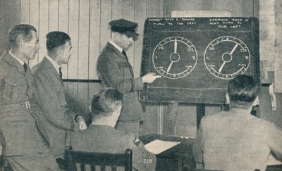 Una lezione sul volo strumentale alla Central Flying School di Upavon, Wiltshire, c1936 c1937 da Unbekannt