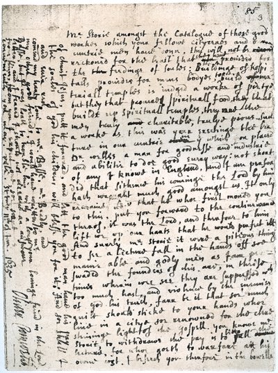 Una lettera a un signor Storie di Oliver Cromwell, St Ives, 11 gennaio, 1635-1636, 1899 da Unbekannt