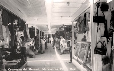 Un mercato a Matamoros, Messico da Unbekannt
