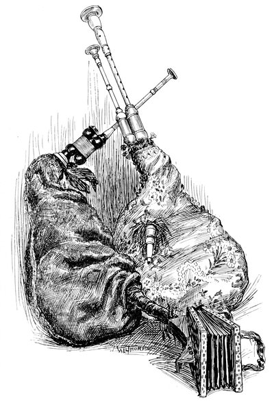 Una musette e una cornamusa da Unbekannt
