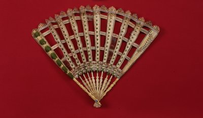Un raro ventaglio, francese o inglese, c.1580 da Unbekannt