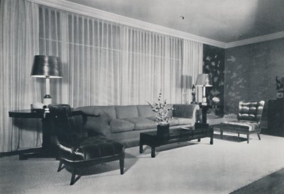 Una stanza arredata da Lord & Taylor di New York, 1942 da Unbekannt