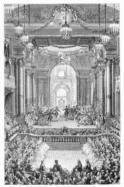 Un ballo reale, XIX secolo da Unbekannt