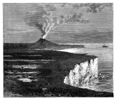 Un vulcano a scudo sull