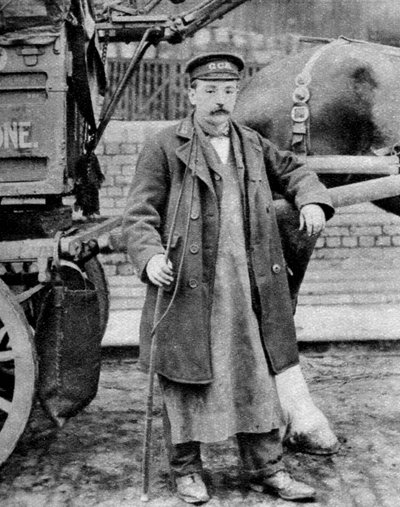 Un carrettiere del treno, Londra, 1926-1927 da Unbekannt