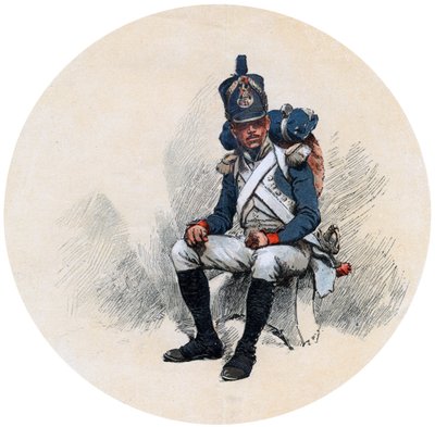 Un voltigeur da Unbekannt