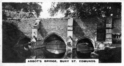 Ponte degli Abati, Bury St Edmunds, Suffolk da Unbekannt