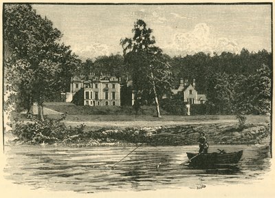 Abbotsford, dal fiume, 1898 da Unbekannt