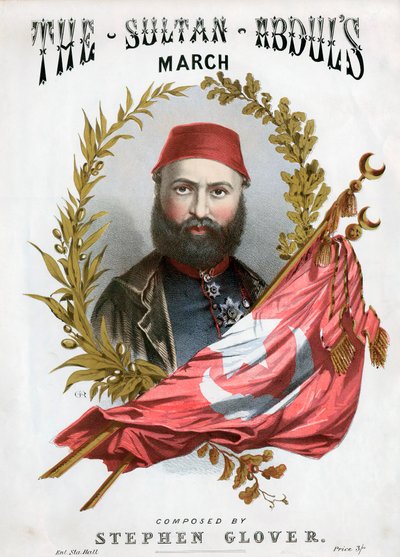 Abd-ul-Aziz 1830-1876, Sultano della Turchia dal 1861, c1871 da Unbekannt